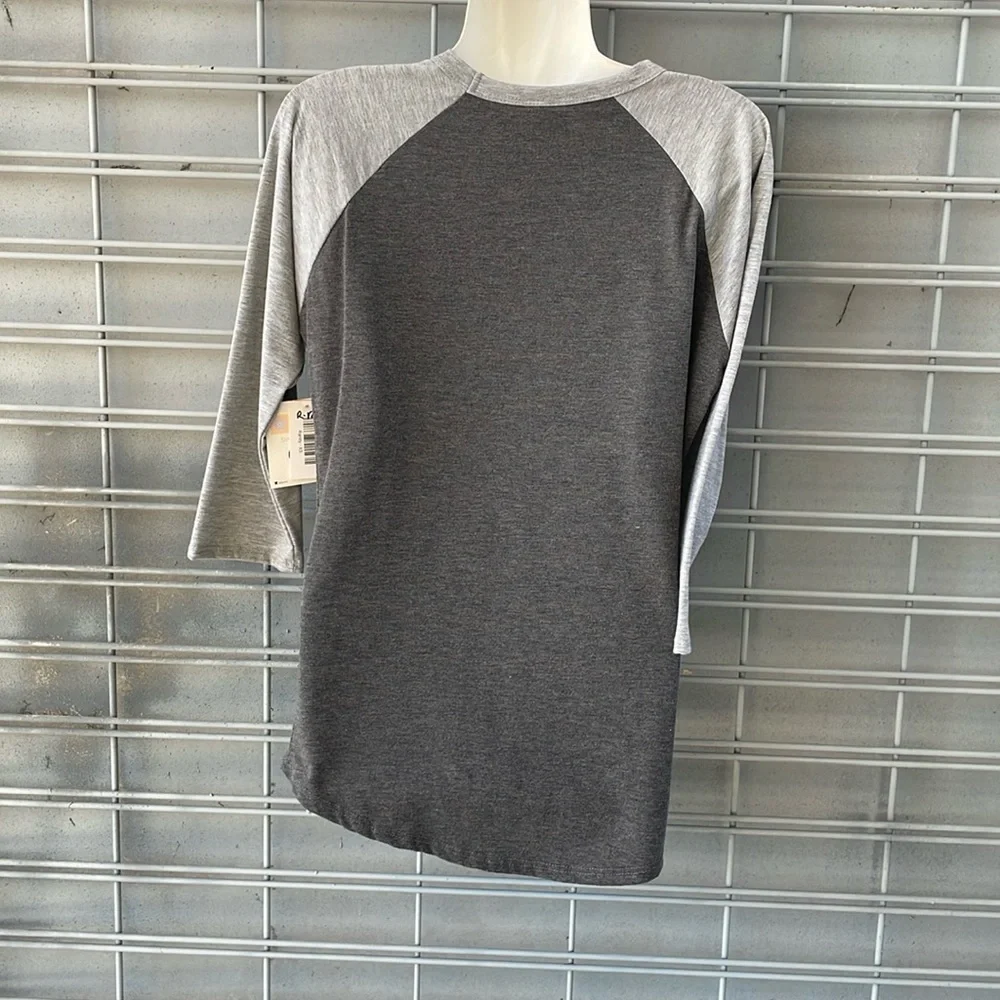 LulaRoe Colorblocked Randy Top-#R-12 - Picture 7 of 12